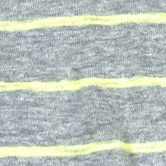 DON'T NEED A BOYFRIEND Lime Stripe Cardigan | XL - Picture 3 of 3